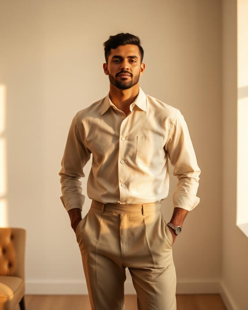 Look masculino da Mirla Modas