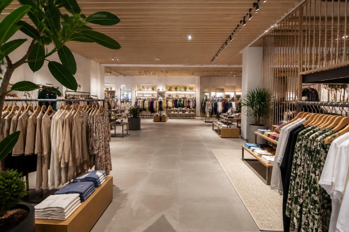 Ambiente de loja de moda em Irecê
