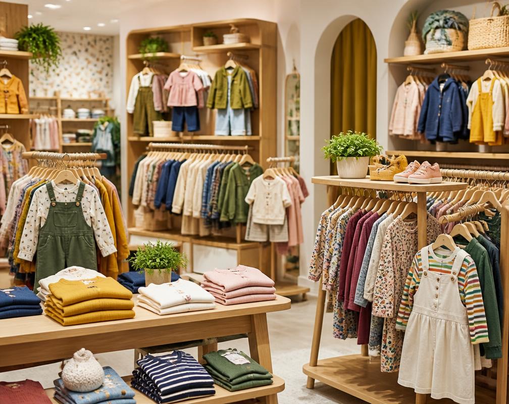 Espaço de moda infantil da Mirla Modas